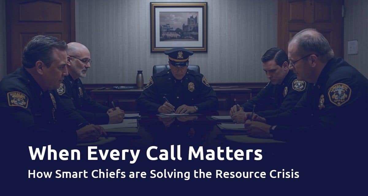 How Police Chiefs Are Solving the Law Enforcement Staffing Crisis with Real-Time Crime Intelligence